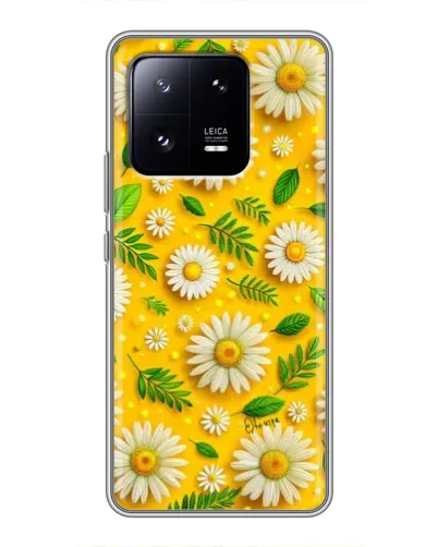 Чехол для Xiaomi 13 Pro с картинкой «Ромашковое солнце» Чехол для Xiaomi 13 Pro с картинкой «Ромашковое солнце»