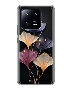Чохол для Xiaomi 13 Pro з картинкою «Лілові квіти грації»