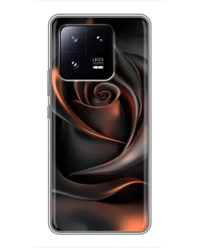 Чехол для Xiaomi 13 Pro с картинкой «Шелковая черная роза» Чехол для Xiaomi 13 Pro с картинкой «Шелковая черная роза»