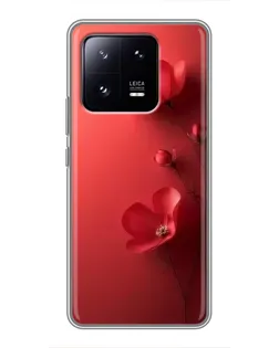 Чохол для Xiaomi 13 Pro з картинкою «Макові суцвіття»