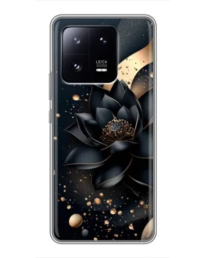 Чехол для Xiaomi 13 Pro с картинкой «Черный лотос» Чехол для Xiaomi 13 Pro с картинкой «Черный лотос»