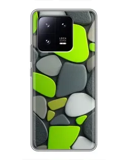 Чохол для Xiaomi 13 Pro з картинкою «Яскрава неонова галька»