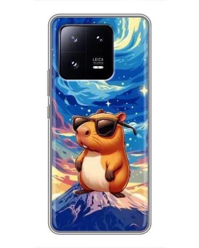Чехол для Xiaomi 13 Pro с картинкой «Капибара Ван Гога»