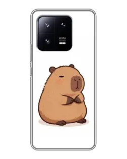 Чехол для Xiaomi 13 Pro с картинкой «Толстенькая капибара»