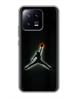 Чохол для Xiaomi 13 з картинкою «Jordan Gradient Logo»