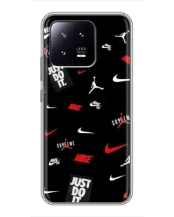 Чохол для Xiaomi 13 з картинкою «Nike Mix Pattern»