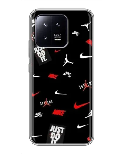 Чохол для Xiaomi 13 з картинкою «Nike Mix Pattern» Чохол для Xiaomi 13 з картинкою «Nike Mix Pattern»