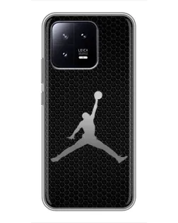 Чохол для Xiaomi 13 з картинкою «Jordan Dark Carbon»