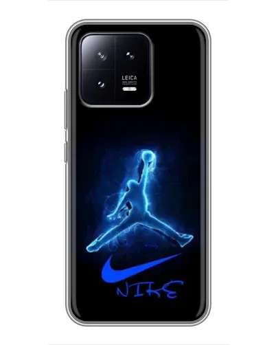 Чохол для Xiaomi 13 з картинкою «Jordan Neon Blue» Чохол для Xiaomi 13 з картинкою «Jordan Neon Blue»