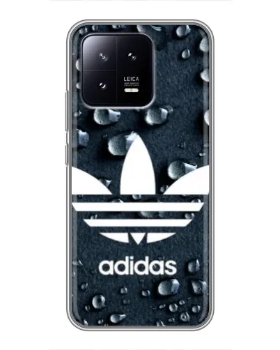 Чохол для Xiaomi 13 з картинкою «Adidas Trefoil Blue»