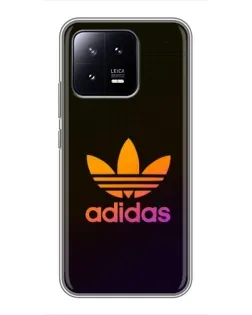 Чохол для Xiaomi 13 з картинкою «Градієнт Adidas»
