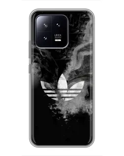 Чохол для Xiaomi 13 з картинкою «Абстрактний дим Adidas»