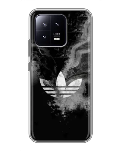 Чохол для Xiaomi 13 з картинкою «Абстрактний дим Adidas»