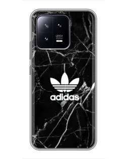 Чохол для Xiaomi 13 з картинкою «Білий мармур Adidas»