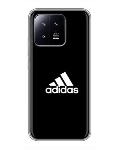 Чохол для Xiaomi 13 з картинкою «Чорна класика Adidas»