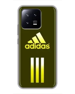 Чохол для Xiaomi 13 з картинкою «Оливковий градієнт Adidas»
