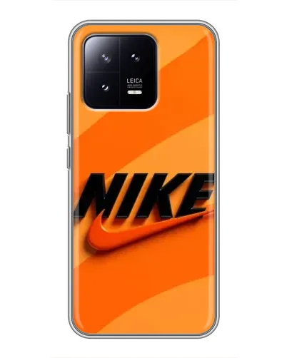 Чохол для Xiaomi 13 з картинкою «Помаранчевий драйв Nike»