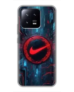Чохол для Xiaomi 13 з картинкою «Техногенний стиль Nike»