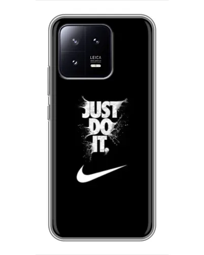 Чохол для Xiaomi 13 з картинкою «Текстовий принт Nike»