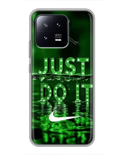 Чохол для Xiaomi 13 з картинкою «Зелений неоновий Nike»