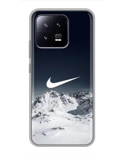 Чохол для Xiaomi 13 з картинкою «Nike — зимові гори»