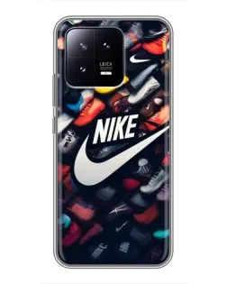 Чохол для Xiaomi 13 з картинкою «Колекція кросівок Nike»