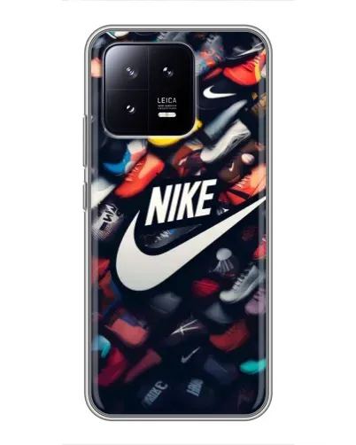 Чохол для Xiaomi 13 з картинкою «Колекція кросівок Nike»