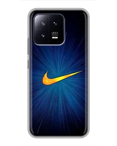 Чохол для Xiaomi 13 з картинкою «Синій пульс Nike» Чохол для Xiaomi 13 з картинкою «Синій пульс Nike»