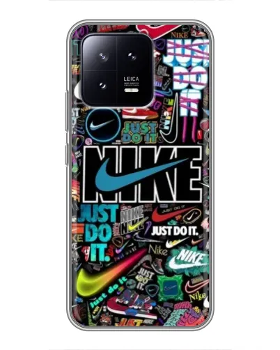 Чохол для Xiaomi 13 з картинкою «Яскравий колаж Nike» Чохол для Xiaomi 13 з картинкою «Яскравий колаж Nike»