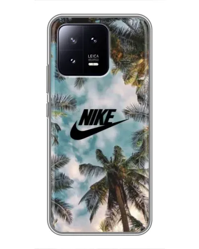 Чохол для Xiaomi 13 з картинкою «Тропічний принт Nike» Чохол для Xiaomi 13 з картинкою «Тропічний принт Nike»