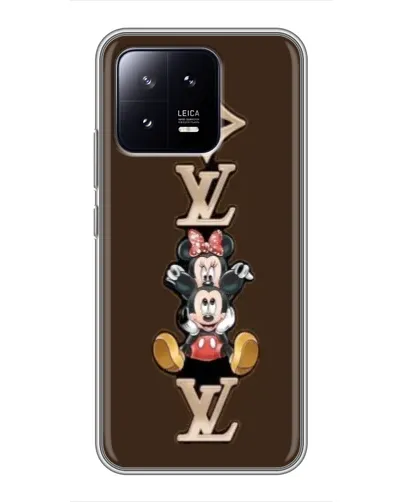 Чохол для Xiaomi 13 з картинкою «LV та Міккі Маус»