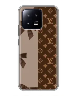 Чохол для Xiaomi 13 з картинкою «Louis Vuitton — банти»
