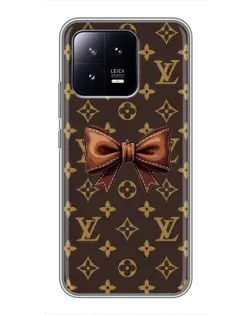 Чохол для Xiaomi 13 з картинкою «LV з бантом»