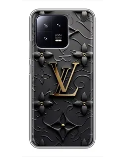 Чохол для Xiaomi 13 з картинкою «Шкіряна текстура LV»