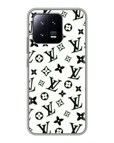 Чохол для Xiaomi 13 з картинкою «Монохромний хаос LV»