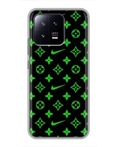 Чохол для Xiaomi 13 з картинкою «Неоновий принт LV»
