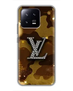 Чохол для Xiaomi 13 з картинкою «Камуфляжний Louis Vuitton»