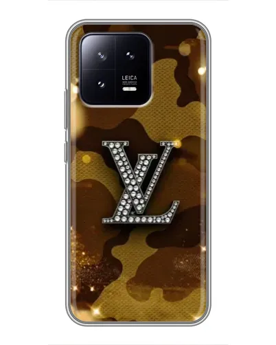 Чохол для Xiaomi 13 з картинкою «Камуфляжний Louis Vuitton»