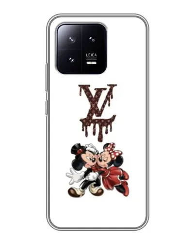 Чохол для Xiaomi 13 з картинкою «LV та Міккі Маус»
