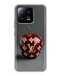 Чохол для Xiaomi 13 з картинкою «Червоне яблуко LV»