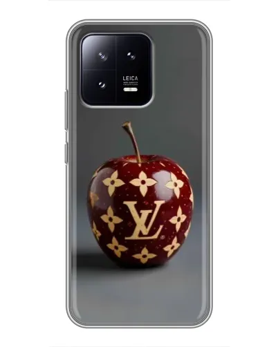 Чохол для Xiaomi 13 з картинкою «Червоне яблуко LV»