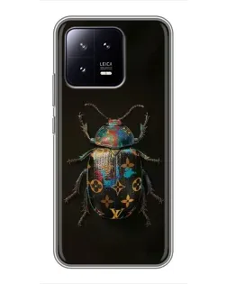 Чохол для Xiaomi 13 з картинкою «LV — мармуровий принт»