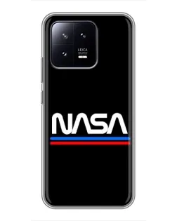 Чохол для Xiaomi 13 з картинкою «NASA — класика Red Blue»