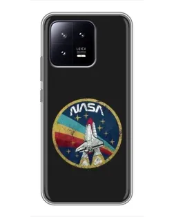 Чохол для Xiaomi 13 з картинкою «NASA — емблема місії»