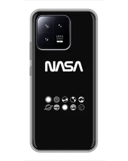 Чохол для Xiaomi 13 з картинкою «NASA — технічний принт»