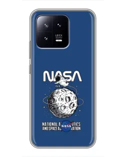 Чохол для Xiaomi 13 з картинкою «NASA — місячна місія»