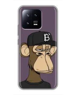 Чохол для Xiaomi 13 з картинкою «Bored Ape в кепці»