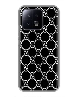 Чохол для Xiaomi 13 з картинкою «Gucci — сітчастий паттерн»