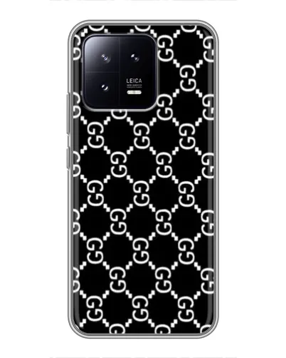 Чохол для Xiaomi 13 з картинкою «Gucci — сітчастий паттерн»