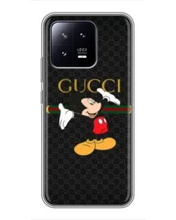 Чохол для Xiaomi 13 з картинкою «Міккі Маус Gucci»
